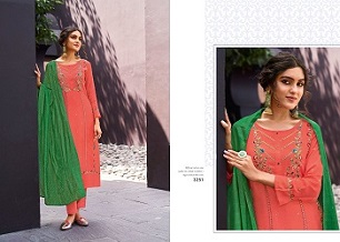 Rangoon Empire Kurtis Bottom and Dupatta wholesale catalog, Buy Full catalog of Rangoon Empire Kurtis Bottom and Dupatta At wholesale Price