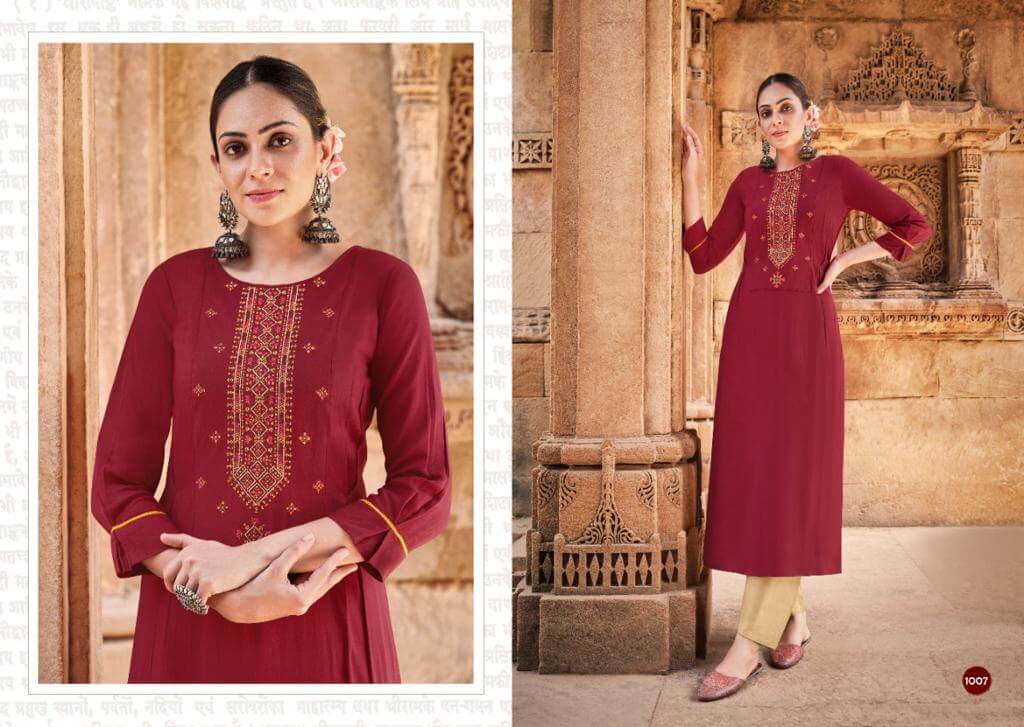 Rangoon Girly Rayon Kurtis Wholesale Catalog. Purchase Full Catalog of Rayon Kurtis In Wholesale Price Online