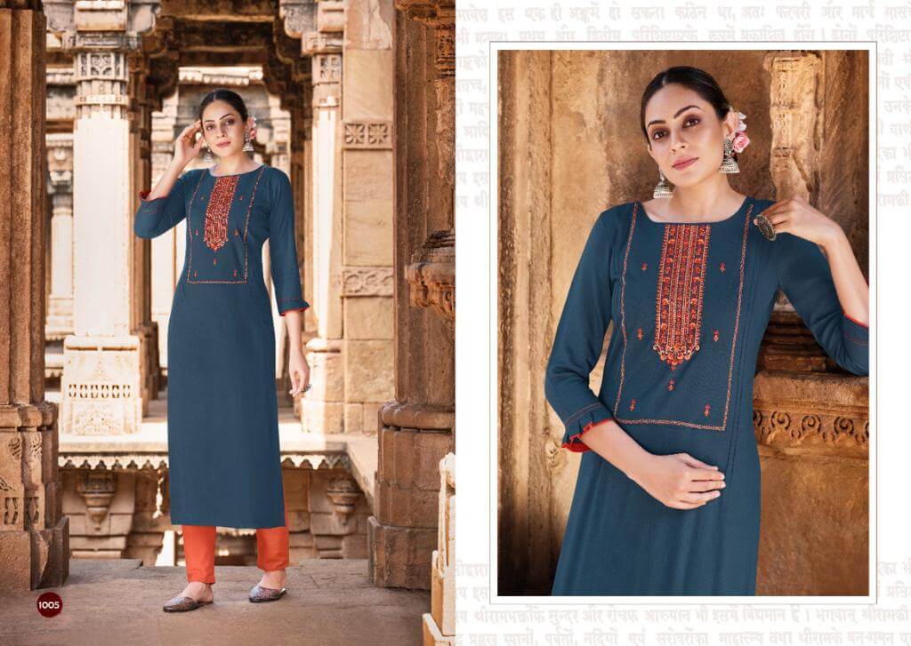 Rangoon Girly Rayon Kurtis Wholesale Catalog. Purchase Full Catalog of Rayon Kurtis In Wholesale Price Online