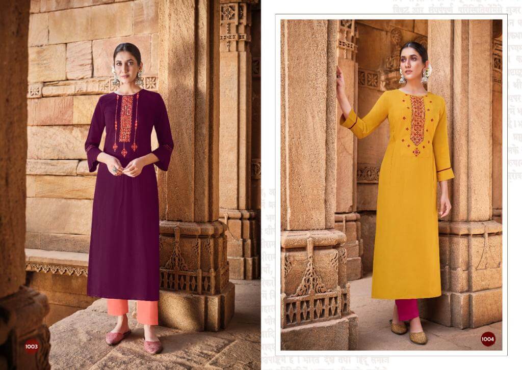 Rangoon Girly Rayon Kurtis Wholesale Catalog. Purchase Full Catalog of Rayon Kurtis In Wholesale Price Online