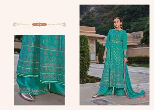 Rangoon Inspire Kurta Plazzo Dupatta Wholesale Catalog, Buy Full Catalog of Rangoon Inspire Kurta Plazzo Dupatta At Wholesale Price