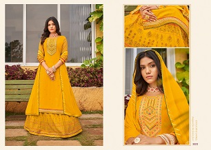 Rangoon Nirja Top Bottom Dupatta Wholesale Catalog, Buy Full Catalog of Rangoon Nirja Top Bottom Dupatta At Wholesale Price