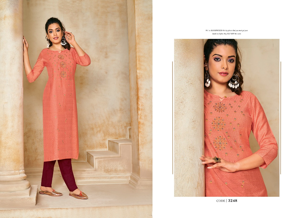 Rangoon Pankhudi Viscose Kurtis With Pant Wholesale Catalog, Buy Full Catalog of Rangoon Pankhudi Viscose Kurtis With Pant At Wholesale Price