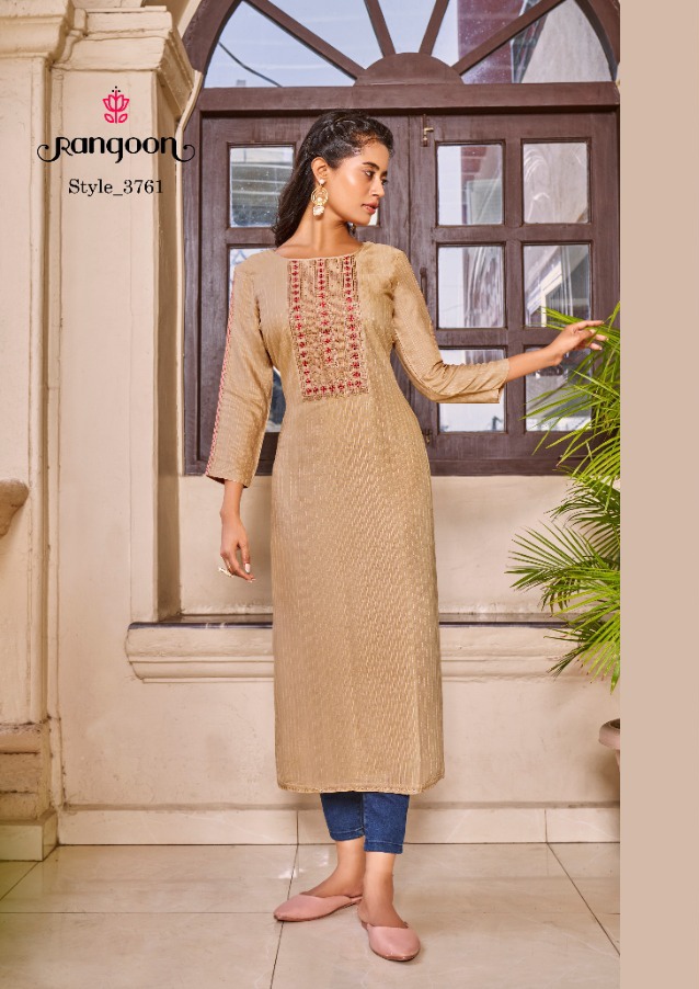 Rangoon Sweet Heart Cotton Kurti Catalog In Wholesale Price