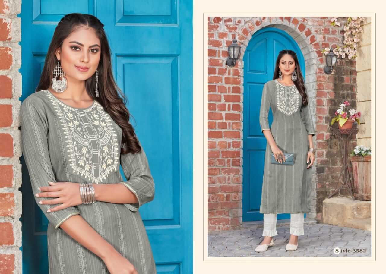 Rangoon Zara Casual Wear Kurti Catalog In Wholesale Price. Purchase Full Catalog of Rangoon Zara In Wholesale Price Online