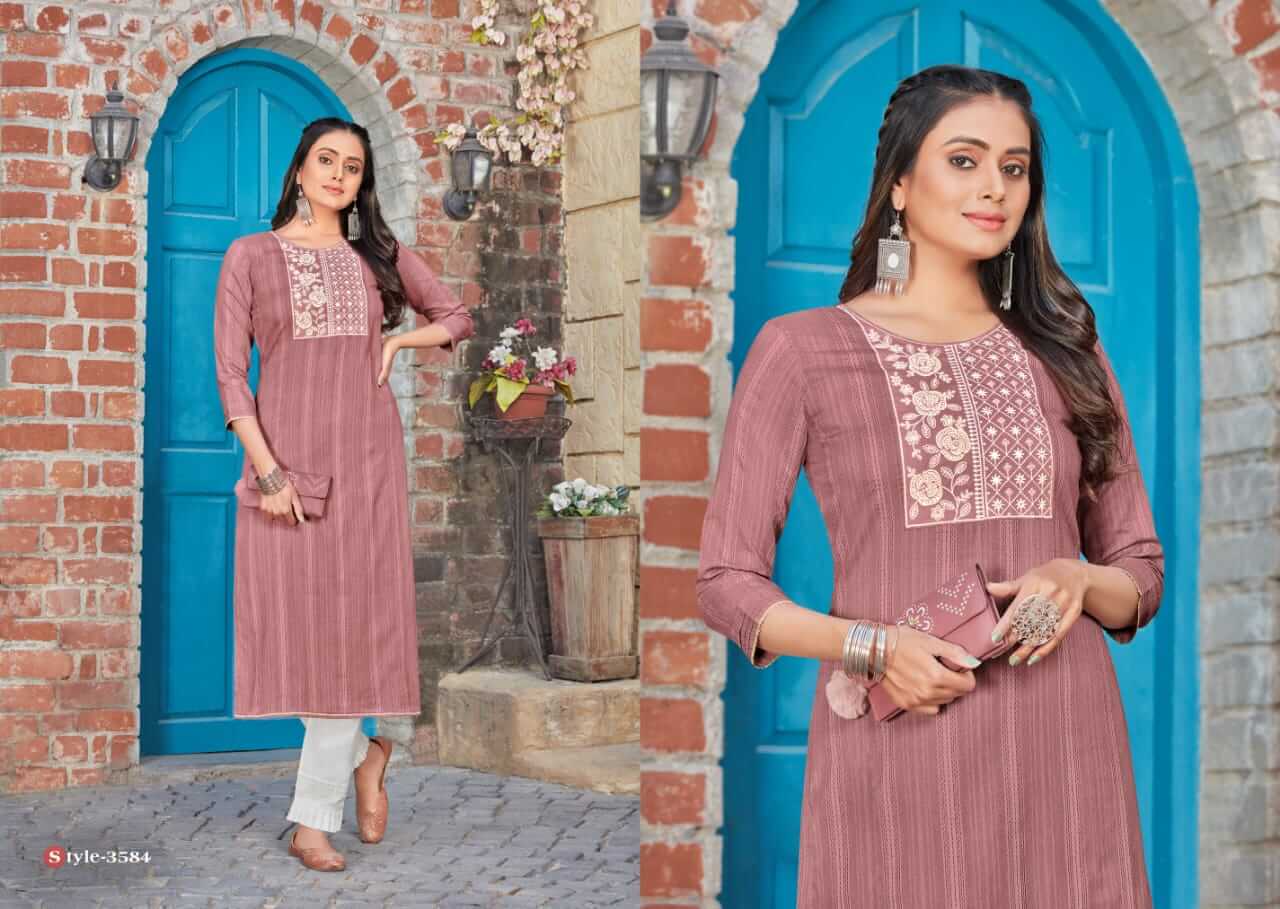 Rangoon Zara Casual Wear Kurti Catalog In Wholesale Price. Purchase Full Catalog of Rangoon Zara In Wholesale Price Online