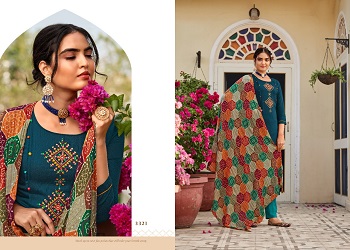 Buy Rangoon Ramjat Top With Bottom And Dupatta Set Wholesale Collection, Full Catalog Available at Wholesale Price Online