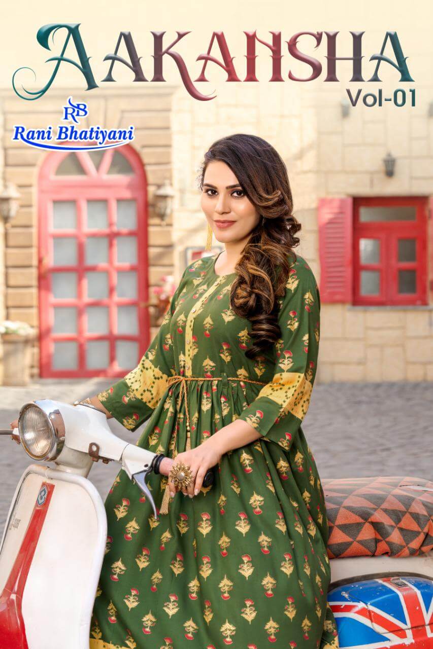 Rani Bhatiyani Aakansha Vol 1 Gown Catalog In Wholesale Price. Purchase Full Catalog of Rani Bhatiyani Aakansha Vol 1 In Wholesale Price Online