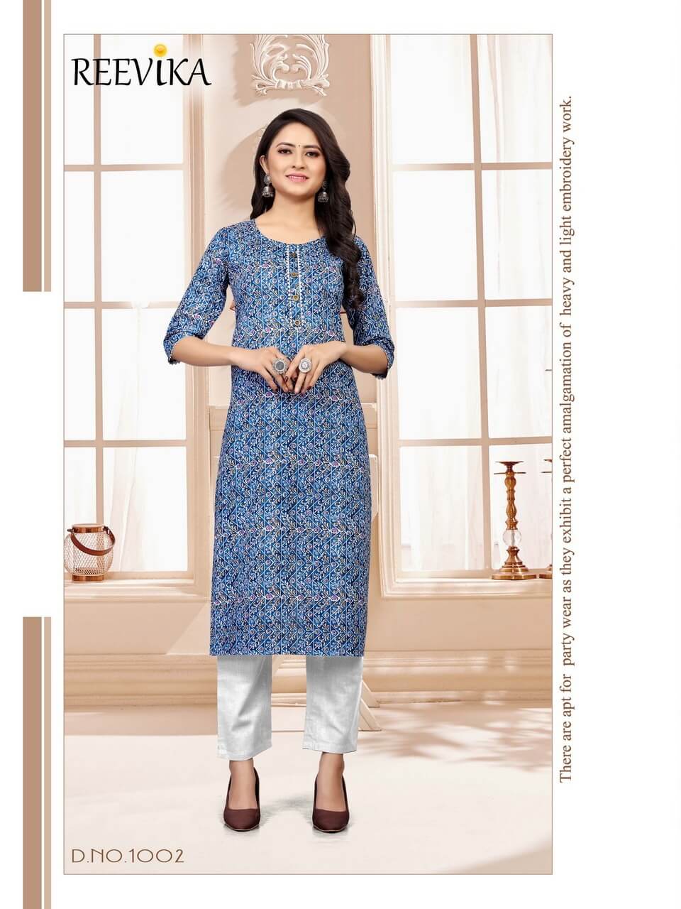 Reevika Aaina Formal Wear Kurtis Catalog In Wholesale Price, Purchase Full Catalog Of Reevika Aaina In Wholesale Price Online