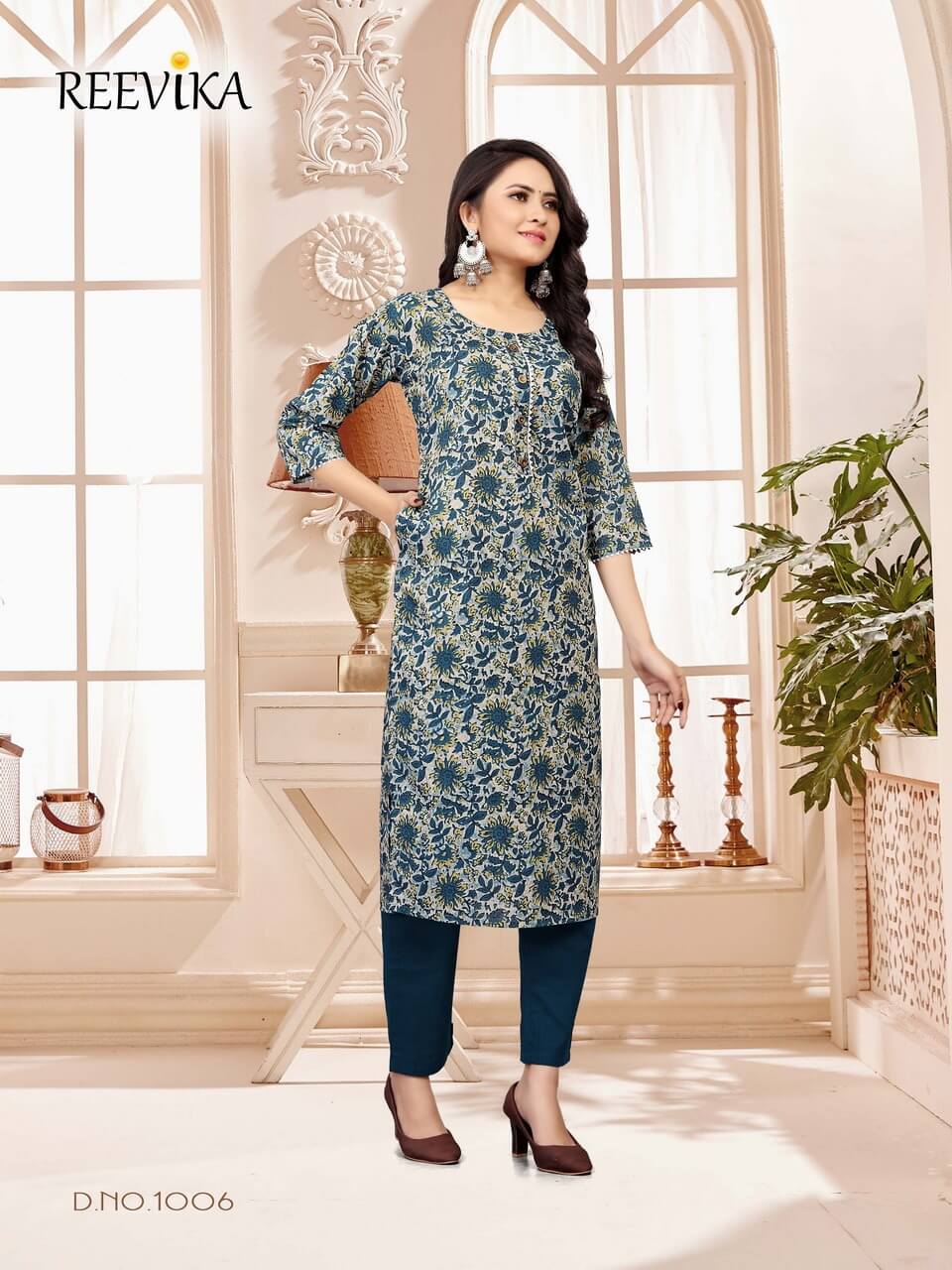 Reevika Aaina Formal Wear Kurtis Catalog In Wholesale Price, Purchase Full Catalog Of Reevika Aaina In Wholesale Price Online