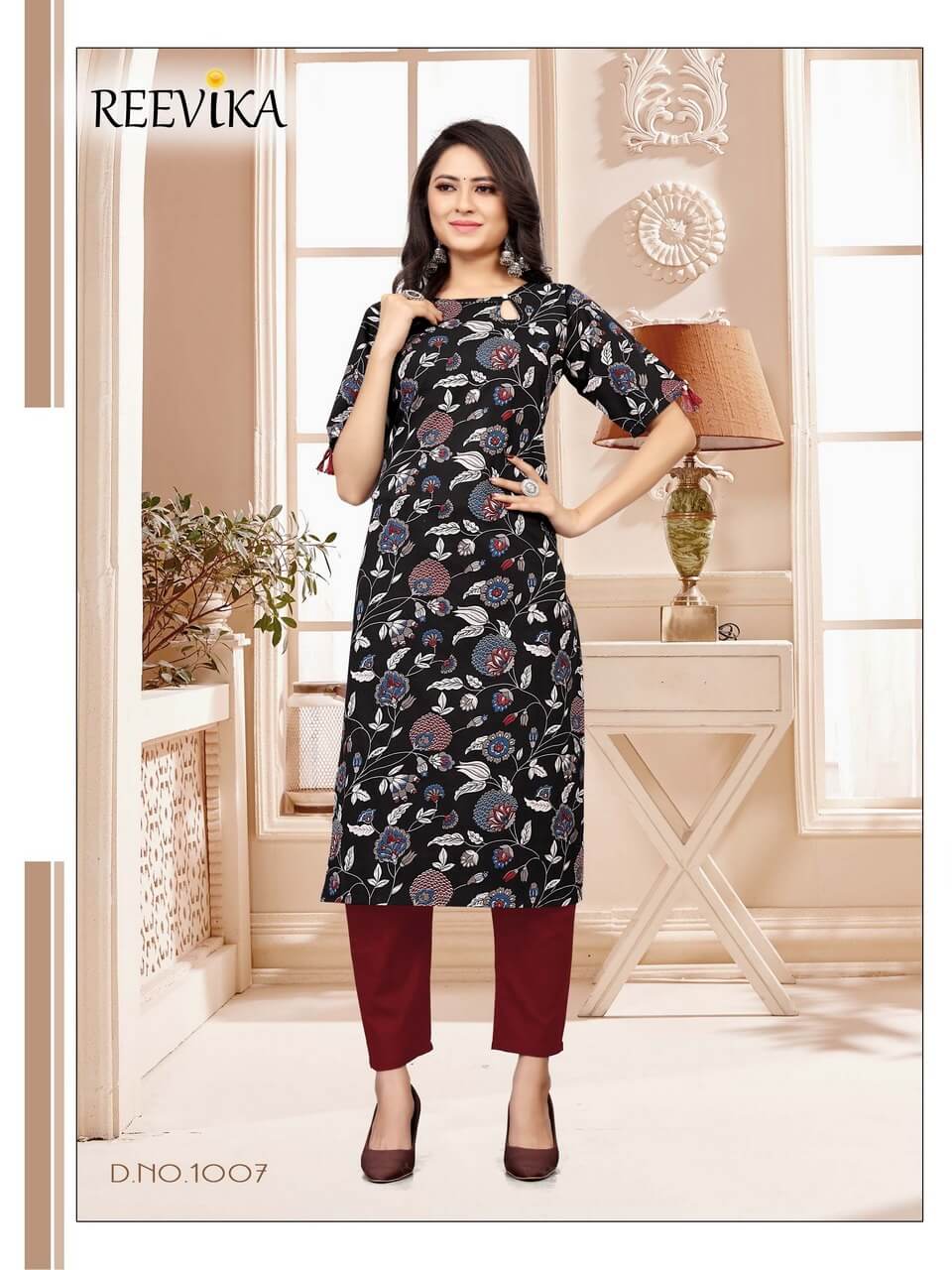 Reevika Aaina Formal Wear Kurtis Catalog In Wholesale Price, Purchase Full Catalog Of Reevika Aaina In Wholesale Price Online