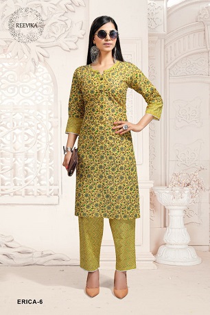 Reevika Erica Kurti Pant Wholesale Catalog, Buy Full Catalog of Reevika Erica Kurti Pant At Wholesale Price