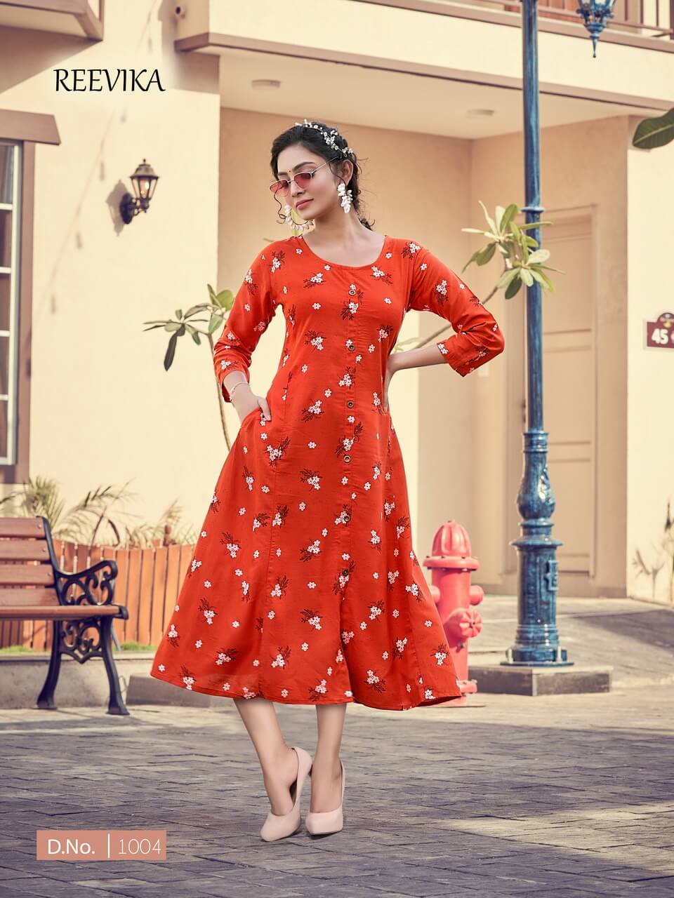 Reevika Princess Rayon Kurtis Wholesale Catalog, Buy Full Catalog of Reevika Princess Rayon Kurtis At Wholesale Price