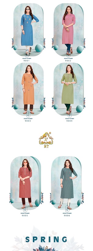 Rijiya Spring Top Bottom Wholesale Catalog, Buy Full Catalog of Rijiya Spring Top ( Bottom of Cotton ) At Wholesale Price