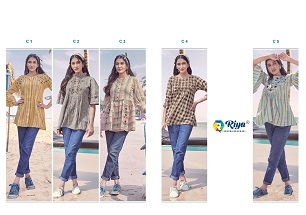 Riya Coaster Western Top Wholesale Collection, Buy Full Catalog of Riya Coaster Western Top At Wholesale Price