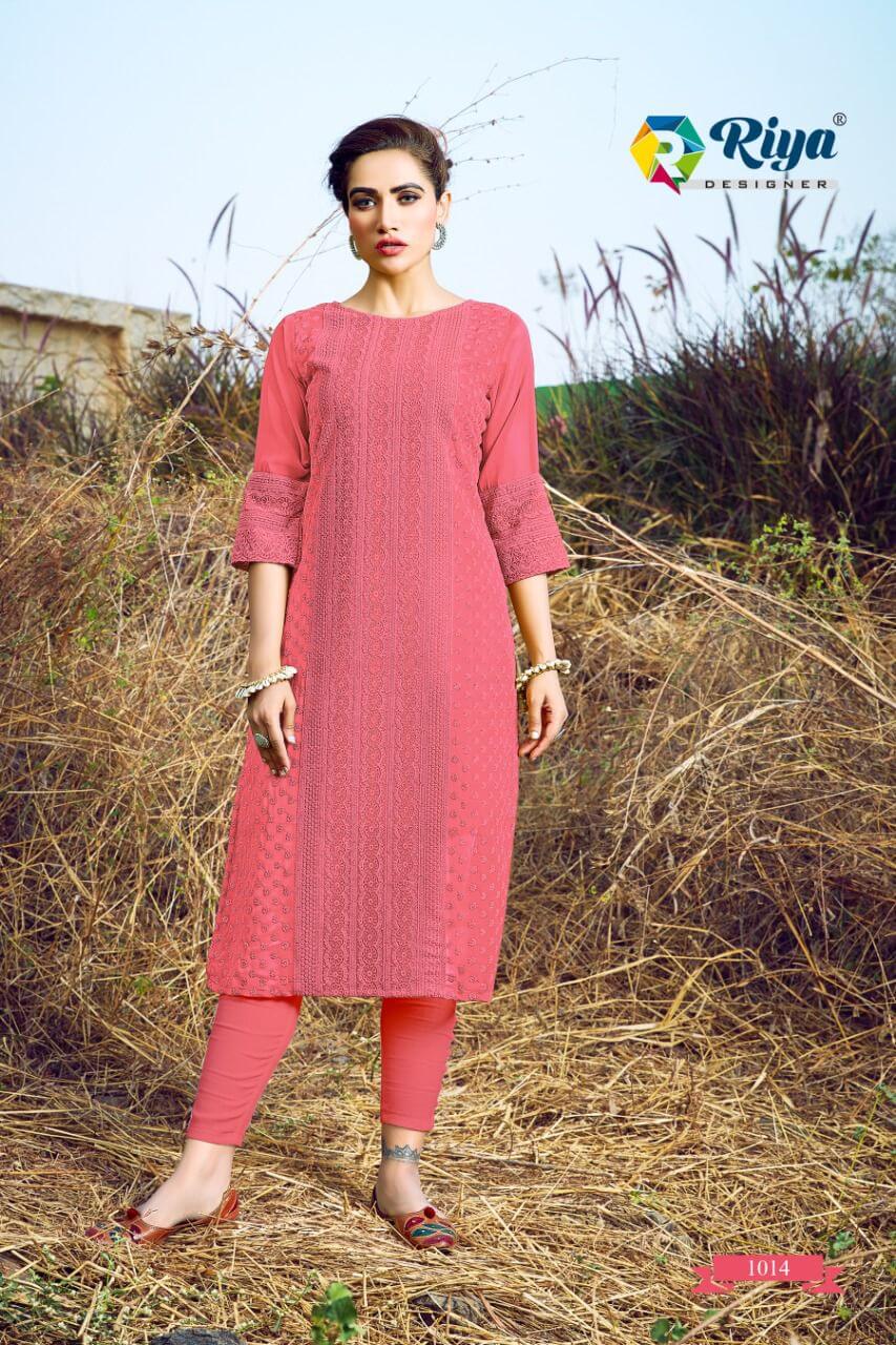 Riya Designer Shifali Kurtis Wholesale Catalog. Purchase Full Catalog of Kurtis In Wholesale Price Online