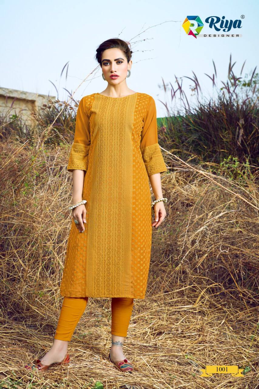 Riya Designer Shifali Kurtis Wholesale Catalog. Purchase Full Catalog of Kurtis In Wholesale Price Online