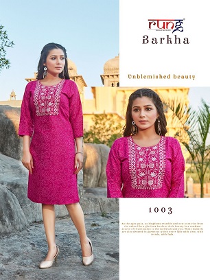 Rung Barkha Rayon Kurti Wholesale Collection, Buy Full Catalog of Rung Barkha Rayon Kurti At Wholesale Price