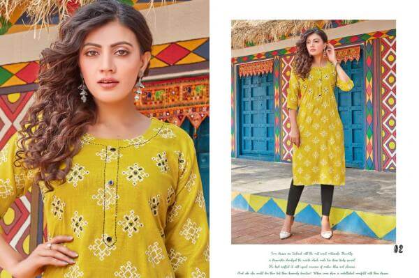 Rung Dipti Vol 2 Casual Wear Kurti In Wholesale Price. Purchase Full Catalog of Rung Dipti Vol 2 In Wholesale Price Online