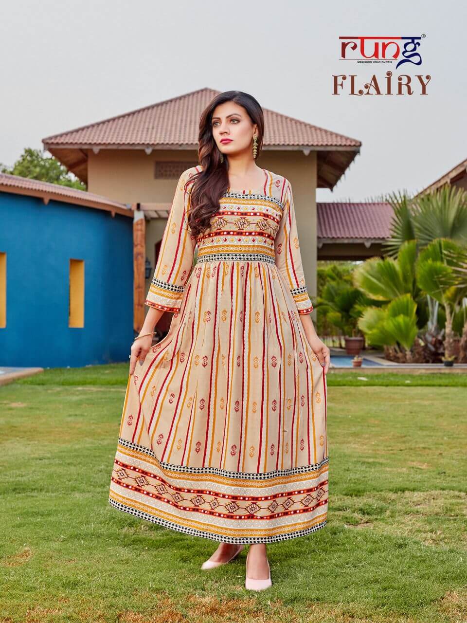 Rung Flairy Gown Catalog In Wholesale Price. Purchase Full Catalog of Rung Flairy Catalog in Wholesale Rate