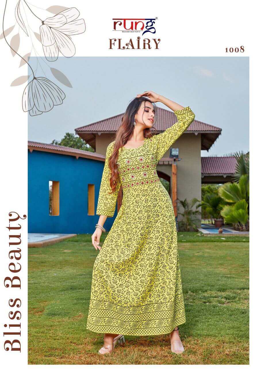 Rung Flairy Gown Catalog In Wholesale Price. Purchase Full Catalog of Rung Flairy Catalog in Wholesale Rate