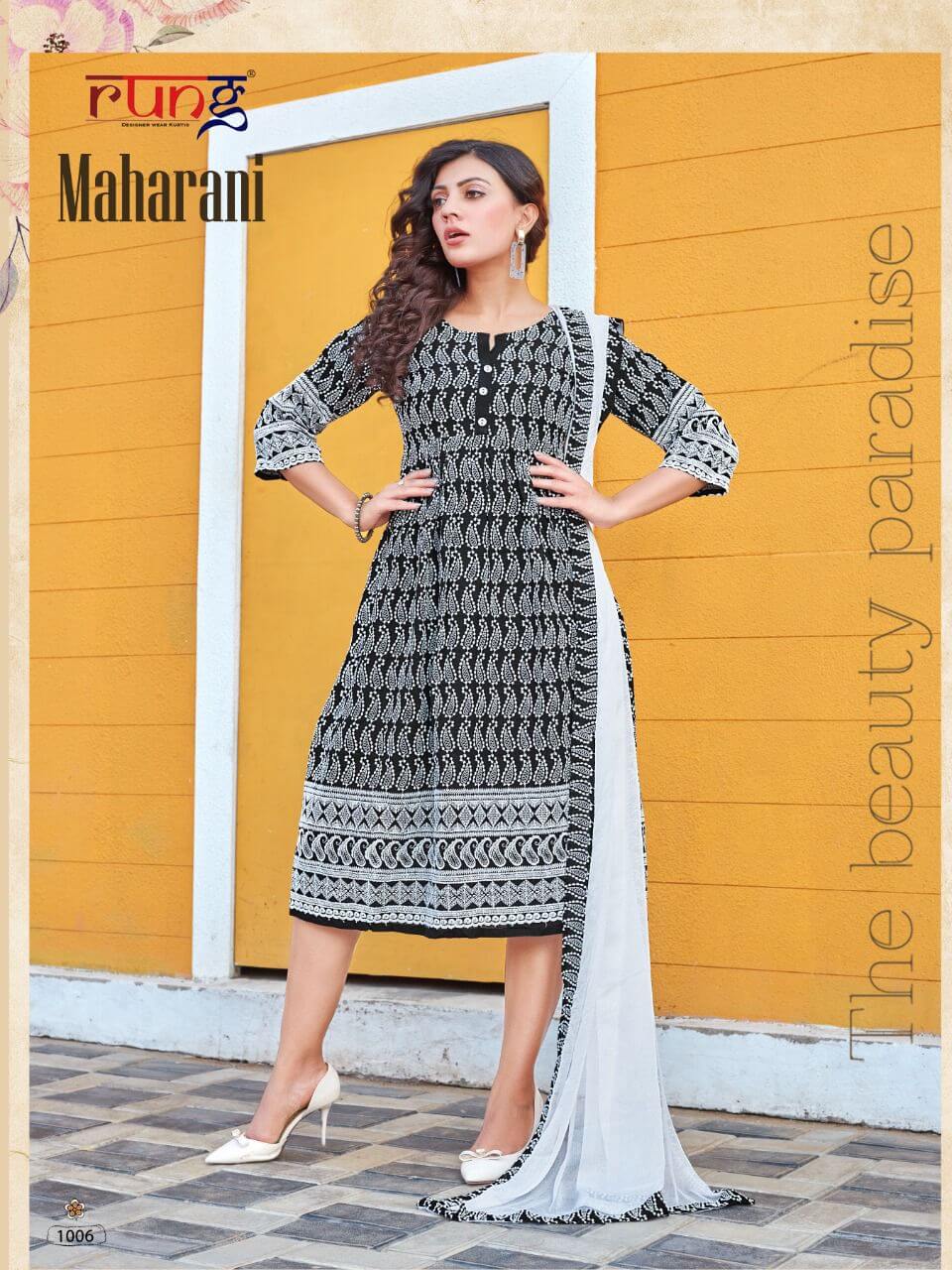 Rung Maharani Kurti With Dupatta Catalog In Wholesale Price. Purchase Full catalog of Rung Maharani In Wholesale Price Online