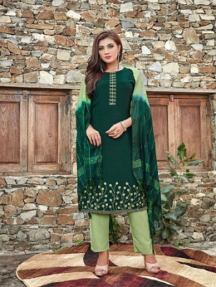 Rung Makhmali Kurtis Pant with Dupatta wholesale catalog, Buy Full catalog of Rung Makhmali Kurtis Pant with Dupatta at wholesale price