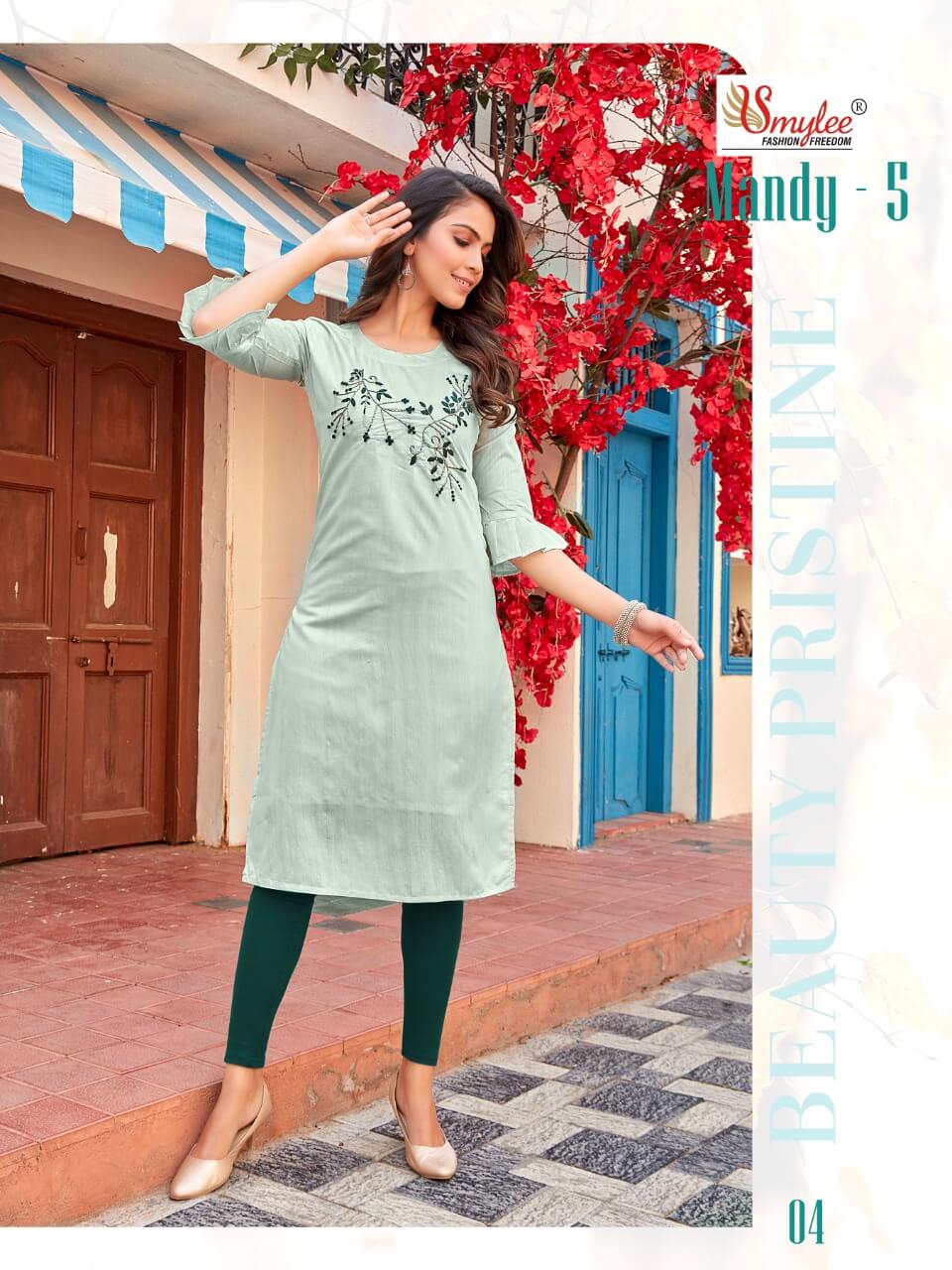 Rung Mandy Vol 5 Modal Silk Kurti Catalog In Wholesale Price. Purchase Full Catalog of Rung Mandy Vol 5 In Wholesale Price Online