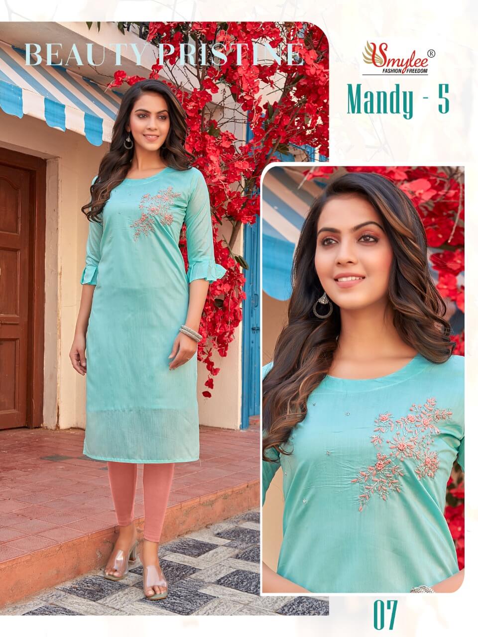 Rung Mandy Vol 5 Modal Silk Kurti Catalog In Wholesale Price. Purchase Full Catalog of Rung Mandy Vol 5 In Wholesale Price Online