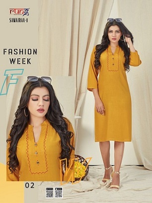 Rung Samairaa vol 8 Kurtis wholesale catalog, Buy Full Catalog of Rung Samairaa vol 8 Kurtis at wholesale Price