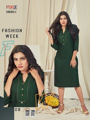 Rung Samairaa vol 8 Kurtis wholesale catalog, Buy Full Catalog of Rung Samairaa vol 8 Kurtis at wholesale Price