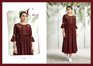 Sanskruti Midiz Kurti M Sizes Wholesale Collection