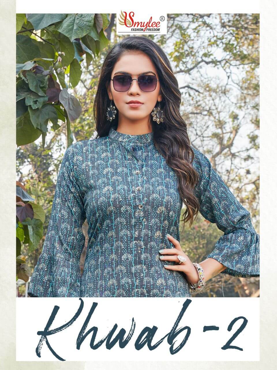 Smylee Khwab Vol 2 Rayon Kurtis Wholesale Catalog