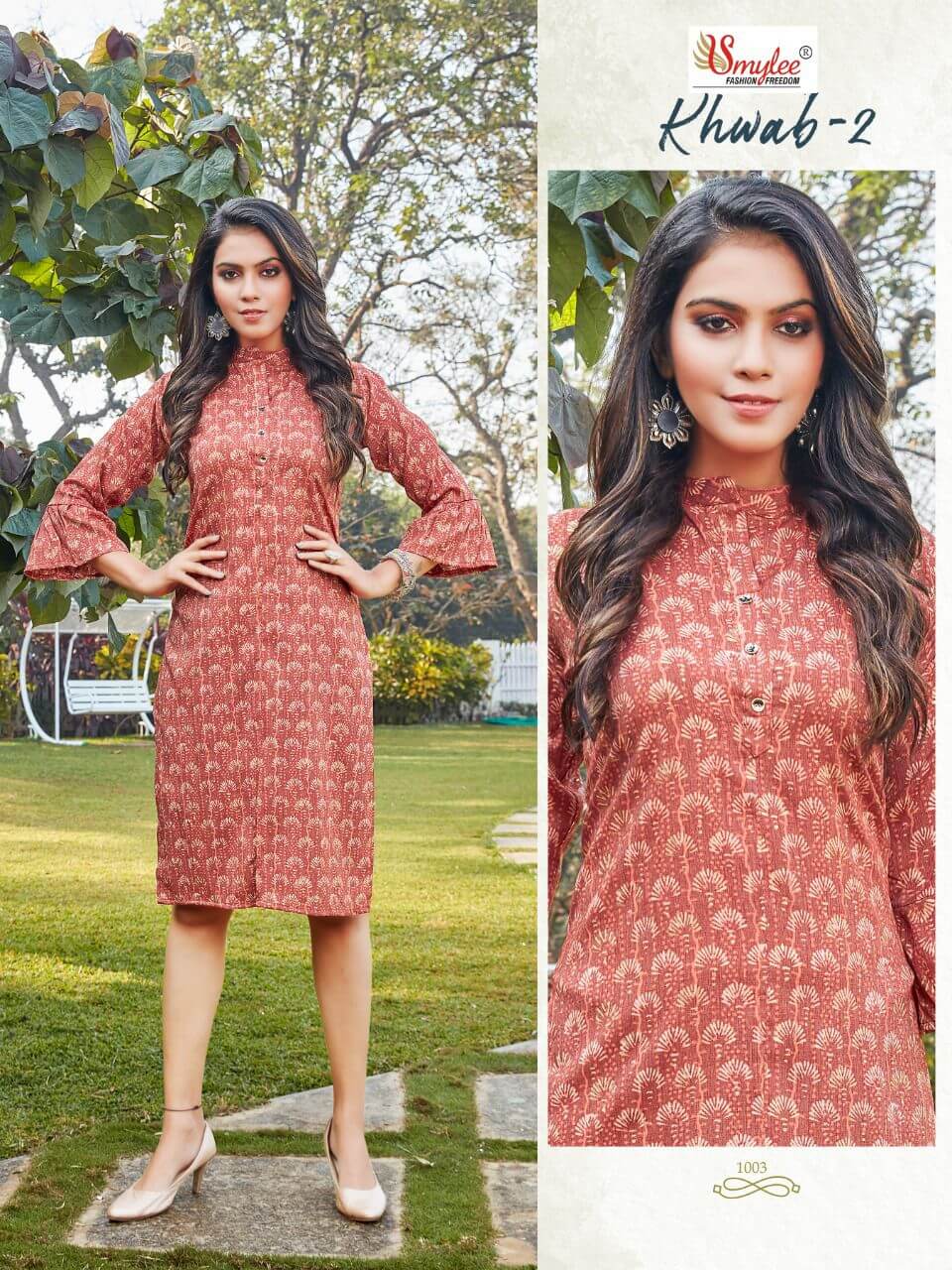 Smylee Khwab Vol 2 Rayon Kurtis Wholesale Catalog, Buy Full Catalog of Smylee Khwab Vol 2 Rayon Kurtis At Wholesale Price