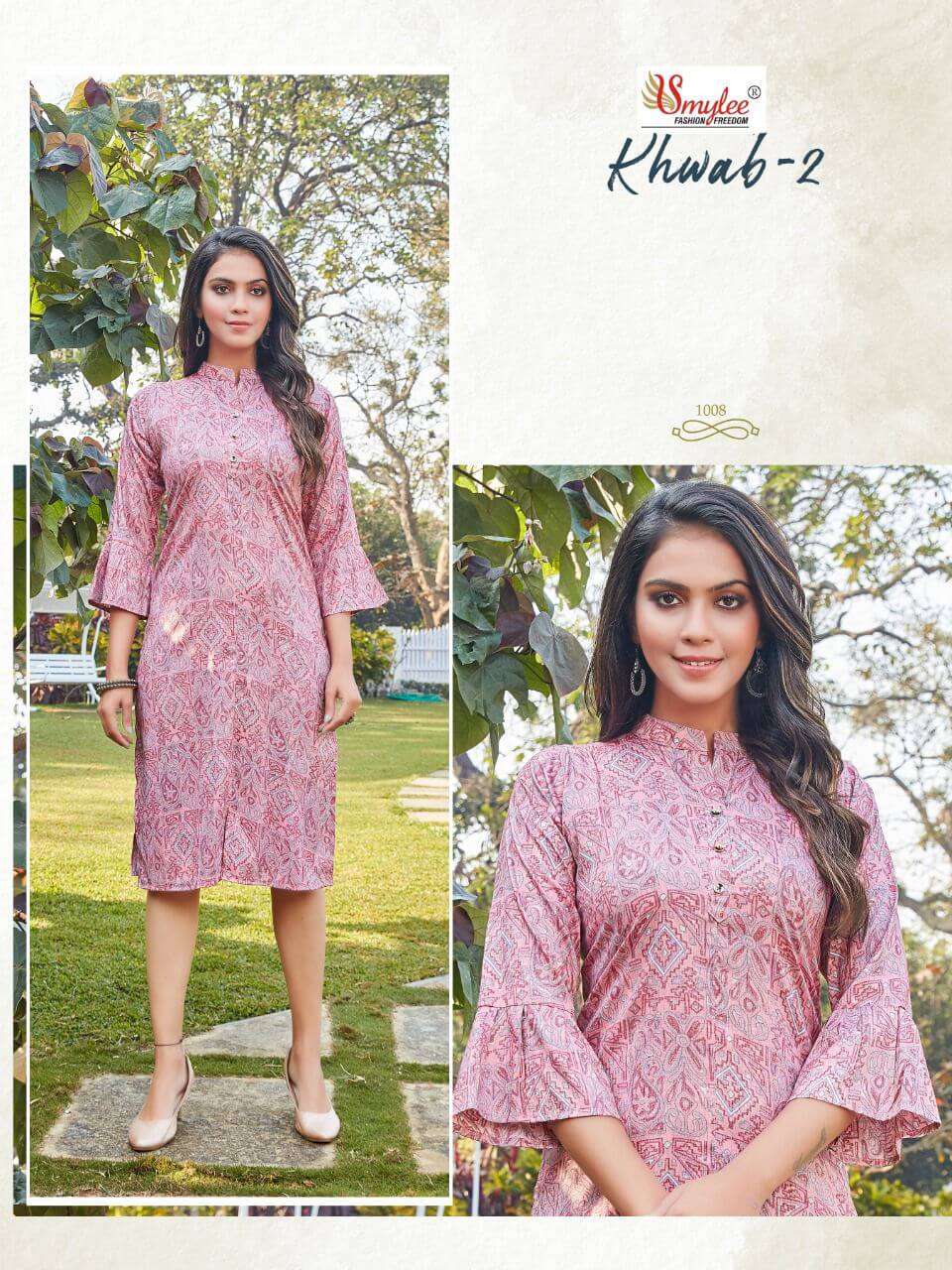 Smylee Khwab Vol 2 Rayon Kurtis Wholesale Catalog, Buy Full Catalog of Smylee Khwab Vol 2 Rayon Kurtis At Wholesale Price