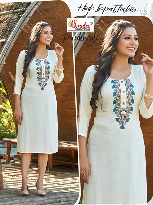 Smylee Pankhudi Kurtis Wholesale Collection, Buy Full Catalog of Smylee Pankhudi Kurtis At Wholesale Price