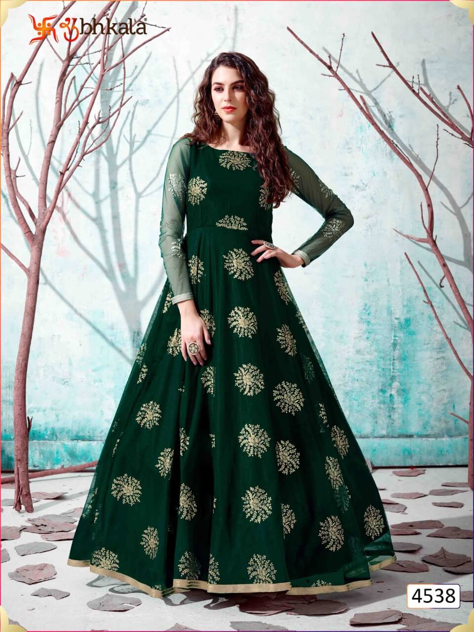 Subhkala Flory Vol 13 Party Wear Gown Catalog in Wholesale Price