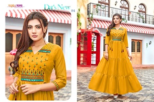 Tips And Tops Mora 3 Long Kurti Wholesale Catalog, Buy Full Catalog of Tips And Tops Mora 3 Long Kurti At Wholesale Price