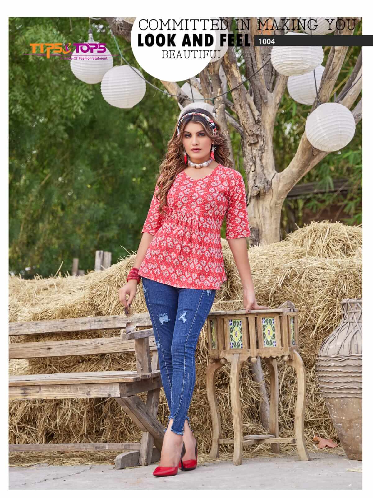 Tips And Tops Cotton Shorties Vol 2 Western Tops Wholesale Catalog. Purchase Full Catalog of Western Tops In Wholesale Price Online