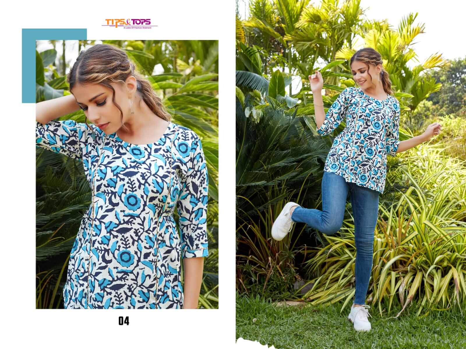 Tips And Tops Cotton Shorties Western Tops Catalog In Wholesale Price. Purchase Full Catalog of Tips And Tops Cotton Shotties In Wholesale Price