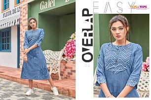 Tips And Tops Denimos Vol 3 Denim Kurtis Wholesale Catalog, Buy Full Catalog of Tips And Tops Denimos Vol 3 Denim Kurtis At Wholesale Price