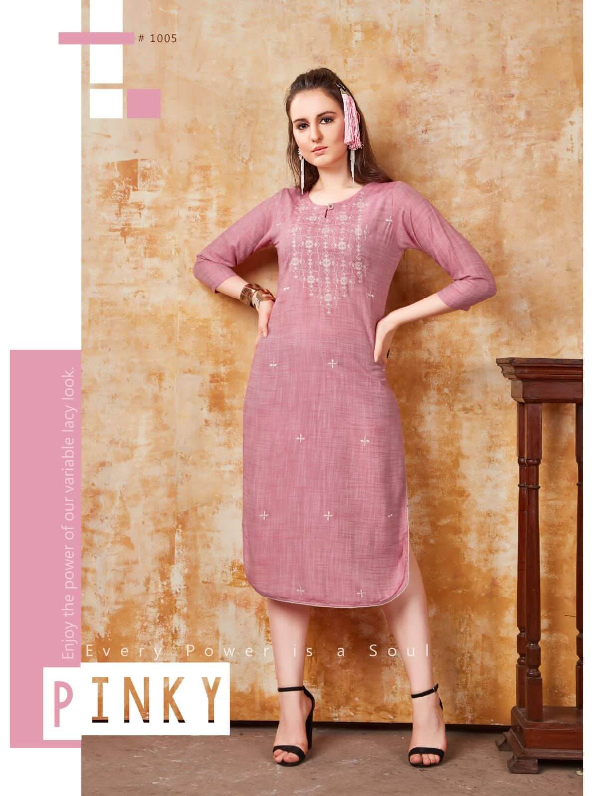 Tips And Tops Madame Rayon Kurtis Wholesale Catalog. Purchase Full Catalog Of Rayon Kurtis In Wholesale Price Onlile