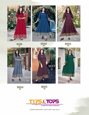 Tips And Tops Monalisa 8 Gown Wholesale Catalog, Buy Full Catalog of Tips And Tops Monalisa 8 Gown At Wholesale Price