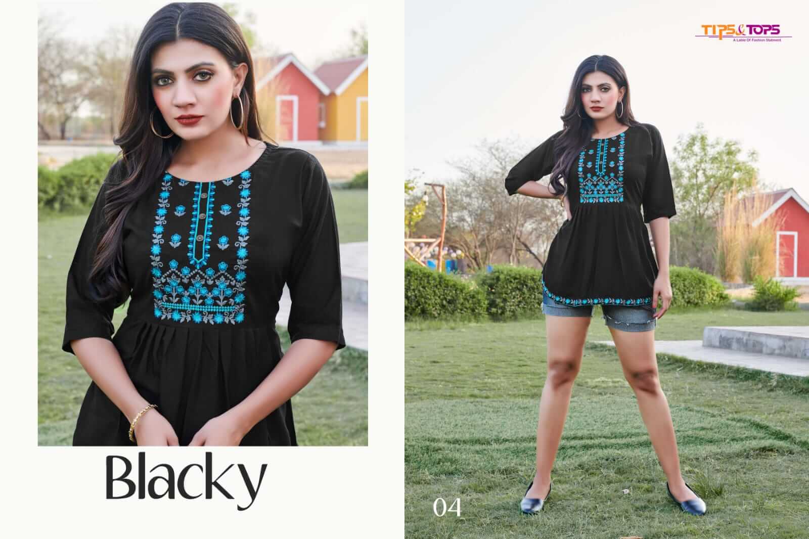 Tips And Tops Pulpy Vol 7 Western Top Wholesale Catalog. Purchase Full Catalog of Ladies Western Tops In Wholesale Price Online