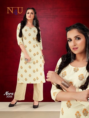 Tunic House Nora Kurtis with Palazzo wholesale catalog, Buy Full catalog of Tunic House Nora Kurtis with Palazzo 
At wholesale Price