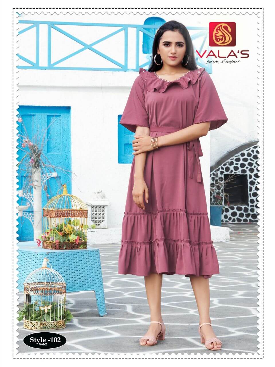 Valas Style Vol 2 Rayon Gown Wholesale Catalog. Purchase Full Catalog of Rayon Gown In Wholesale Price Online