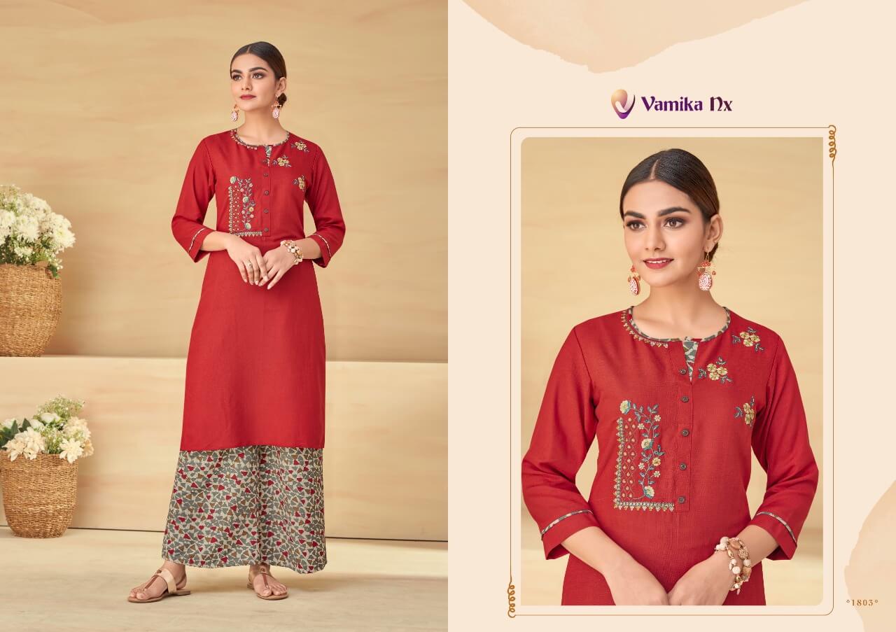 Vamika Nx Plazo Vol 1 Kurti With Plazo Catalog In Wholesale Price, Purchase Full Catalog of Vamika Nx Plazo Vol 1 Wholesale Price Online