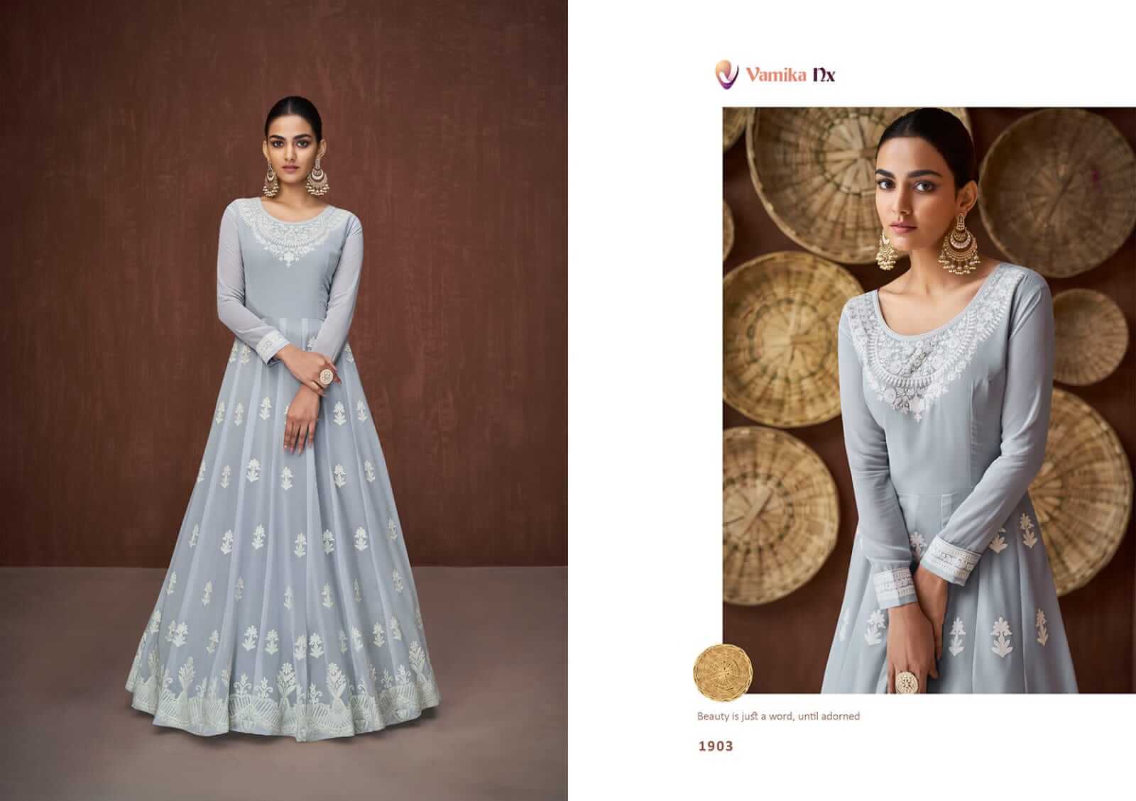 Vamika Nx Siya Party Wear Gown Catalog In Wholesale Price, Purchase Full Catalog of Vamika Nx Siya In Wholesale Rate Online