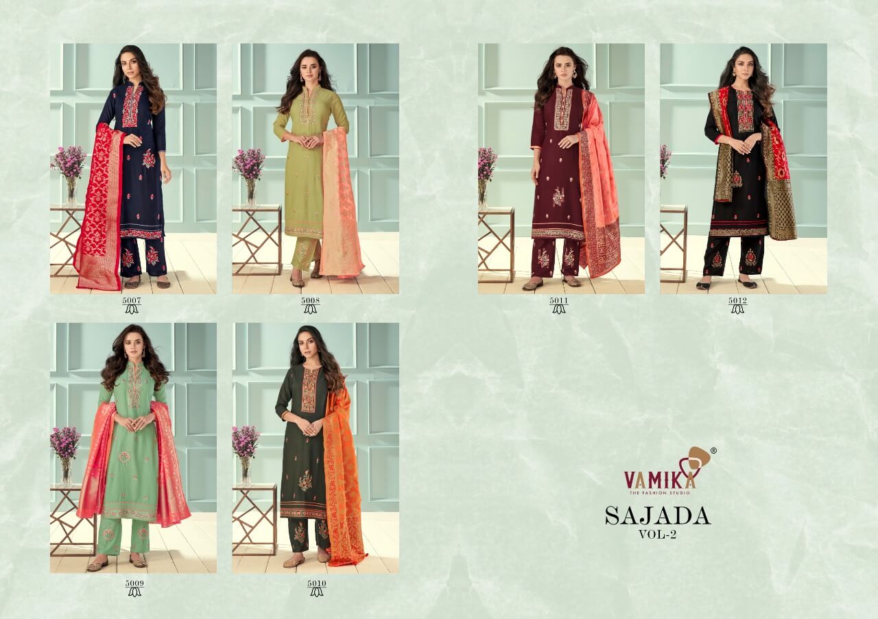 Vamika Sajda Vol 2 Casual Wear Readymade Dress Wholesale Catalog, Buy Full Catalog of Vamika Sajda Vol 2 Readymade Dress At Wholesale Price