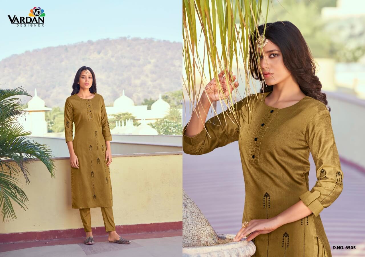 Vardan Raahat Vol 2 Kurti With Pant Wholesale Catalog. Purchase Full Catalog of Kurti With Pant Wholesale Price Online